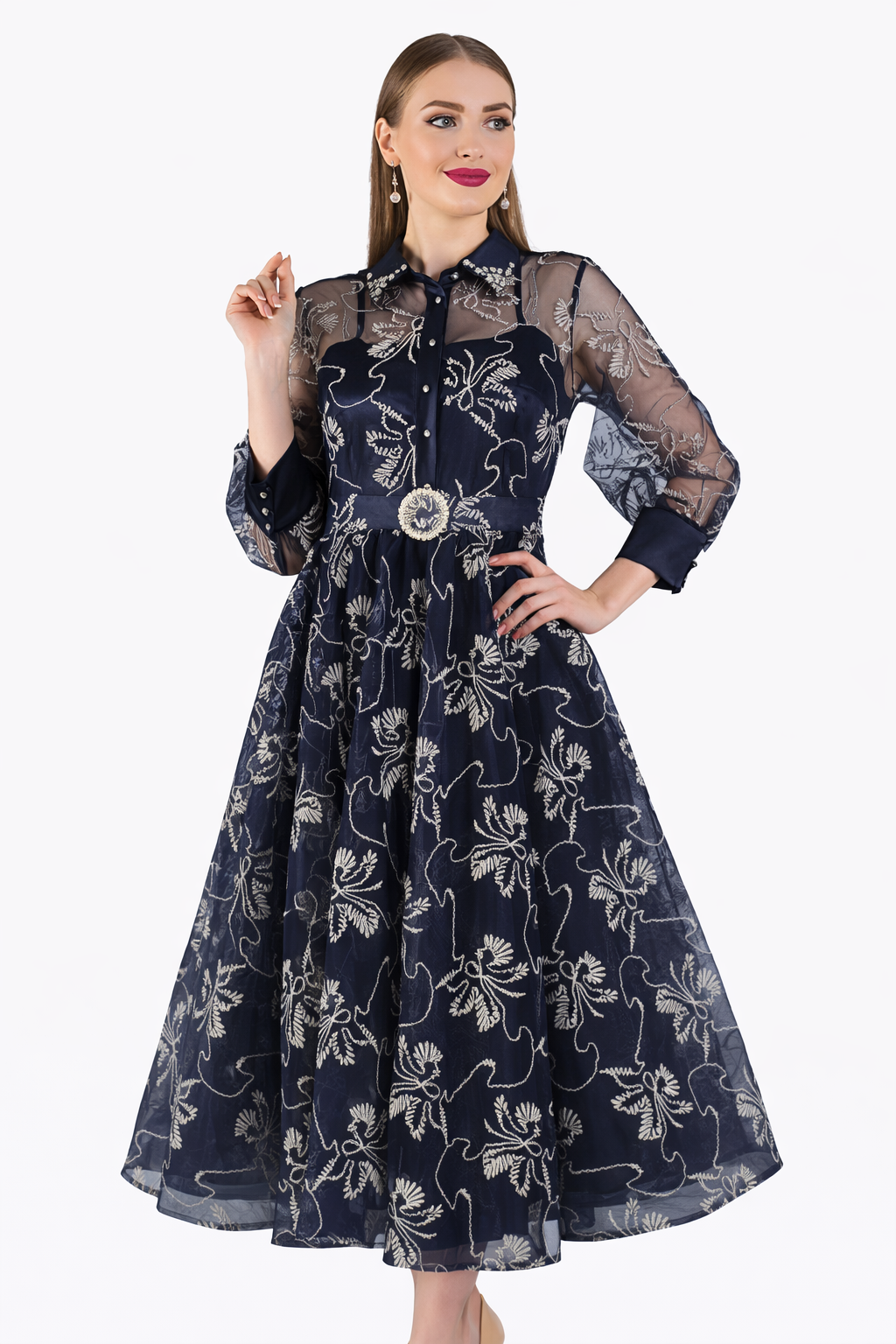 eline short dress black