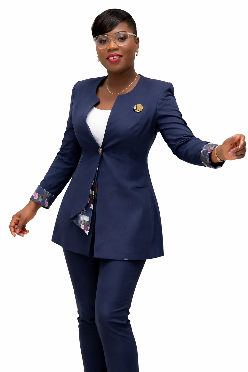 midnight executive suit set